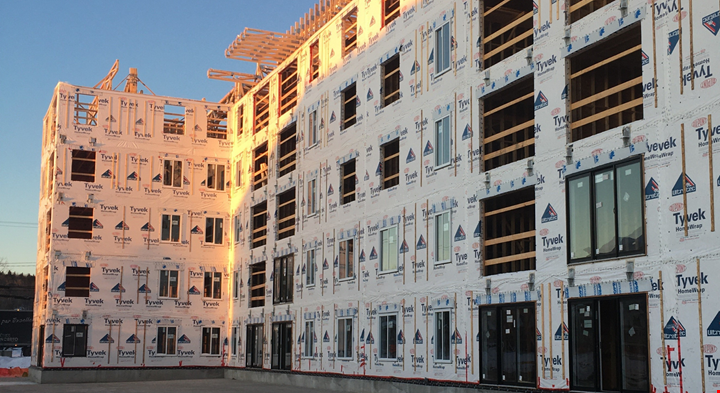 Le majella, en pleine construction, appartements à Val-Bélair